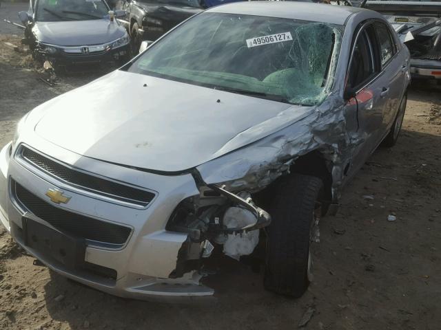 1G1ZG57B894206186 - 2009 CHEVROLET MALIBU LS SILVER photo 9