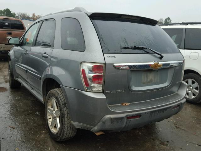 2CNDL73F566064127 - 2006 CHEVROLET EQUINOX LT GRAY photo 3