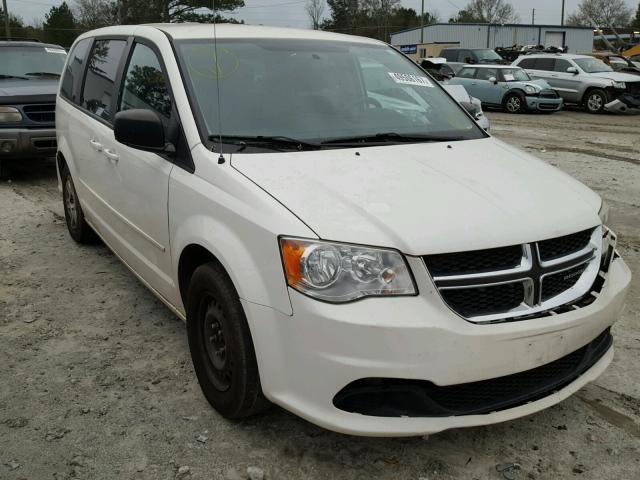 2D4RN4DGXBR732218 - 2011 DODGE GRAND CARA WHITE photo 1