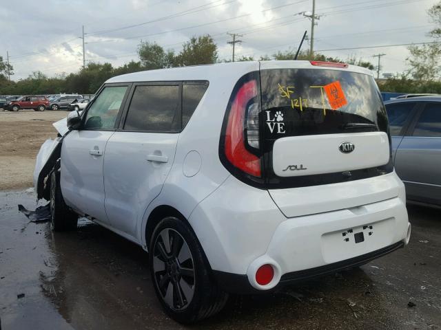 KNDJX3A57E7036472 - 2014 KIA SOUL ! WHITE photo 3