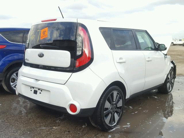 KNDJX3A57E7036472 - 2014 KIA SOUL ! WHITE photo 4