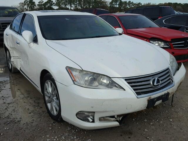 JTHBK1EG9A2381740 - 2010 LEXUS ES 350 WHITE photo 1