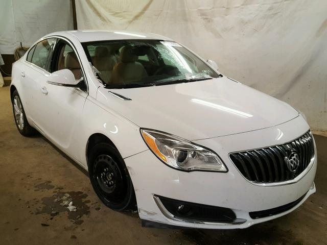 2G4GL5EXXG9174131 - 2016 BUICK REGAL WHITE photo 1