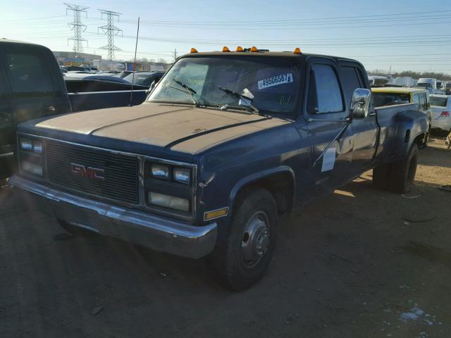 1GTHR33N5LF700664 - 1990 GMC R35 CONVEN BLUE photo 2