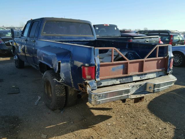 1GTHR33N5LF700664 - 1990 GMC R35 CONVEN BLUE photo 3