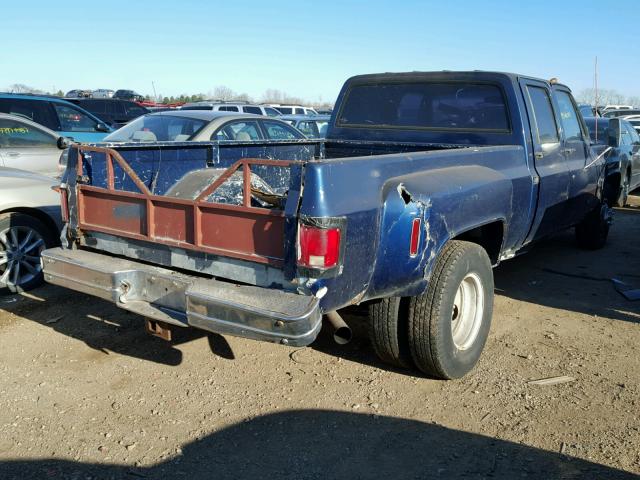 1GTHR33N5LF700664 - 1990 GMC R35 CONVEN BLUE photo 4