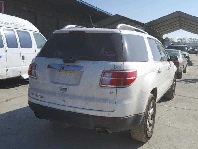 5GZER23788J206008 - 2008 SATURN OUTLOOK XR თეთრი ფოტო 4