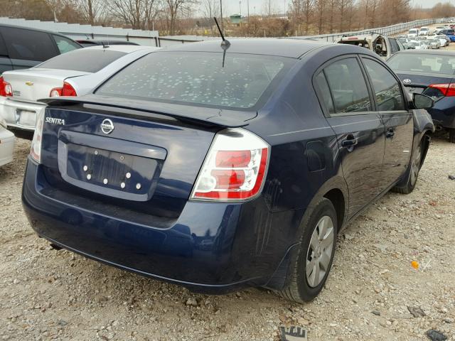 3N1AB61E09L631927 - 2009 NISSAN SENTRA 2.0 BLUE photo 4