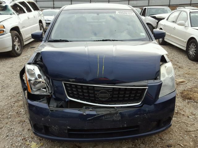 3N1AB61E09L631927 - 2009 NISSAN SENTRA 2.0 BLUE photo 7