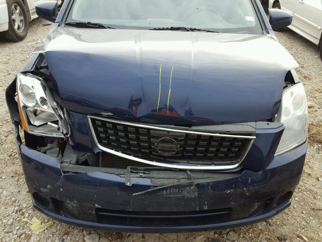 3N1AB61E09L631927 - 2009 NISSAN SENTRA 2.0 BLUE photo 9