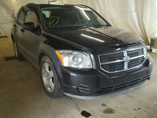 1B3HB48B48D723611 - 2008 DODGE CALIBER SX BLACK photo 1