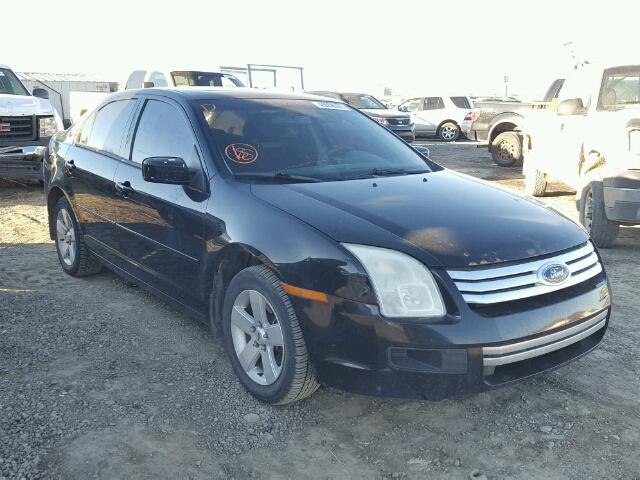 3FAFP07Z66R201233 - 2006 FORD FUSION SE BLACK photo 1