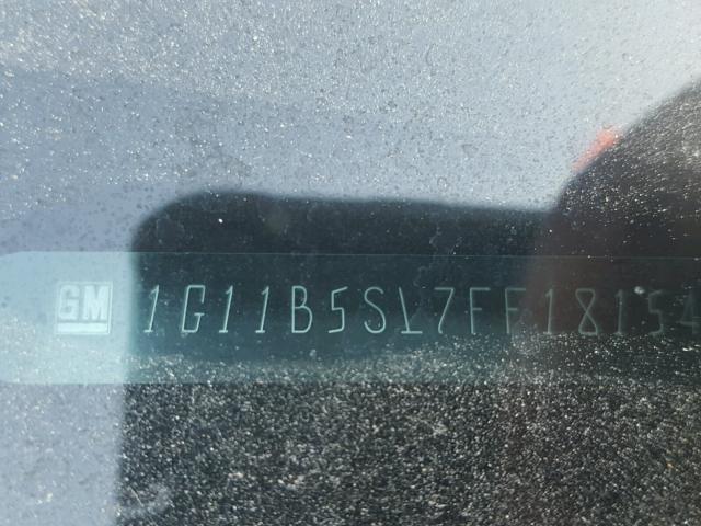 1G11B5SL7FF181549 - 2015 CHEVROLET MALIBU LS ლურჯი ფოტო 10