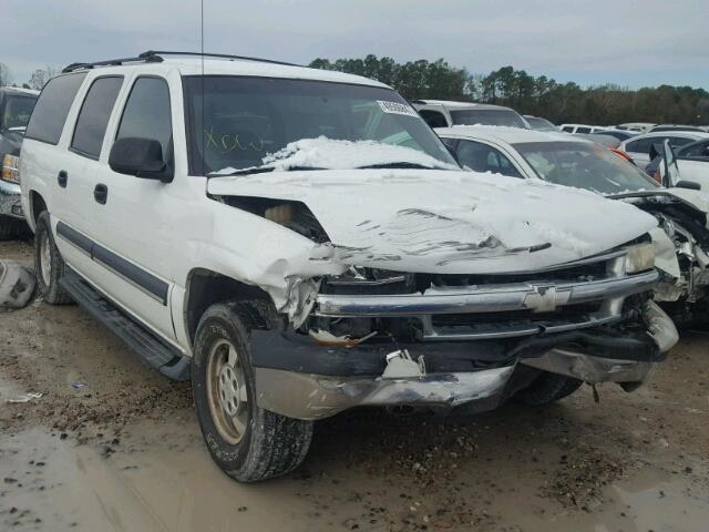 3GNEC16ZX3G218771 - 2003 CHEVROLET SUBURBAN C WHITE photo 1