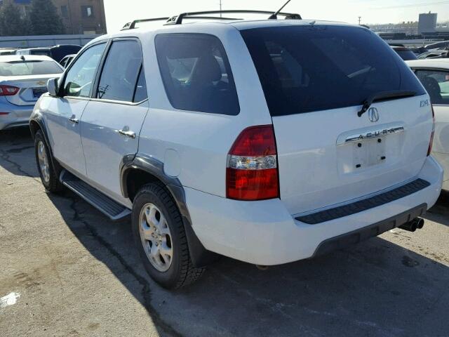 2HNYD18682H511471 - 2002 ACURA MDX TOURIN WHITE photo 4