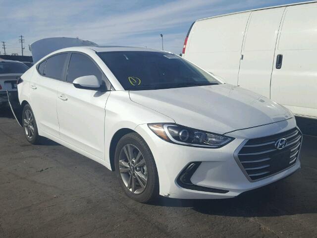 5NPD84LF7HH162840 - 2017 HYUNDAI ELANTRA SE WHITE photo 1