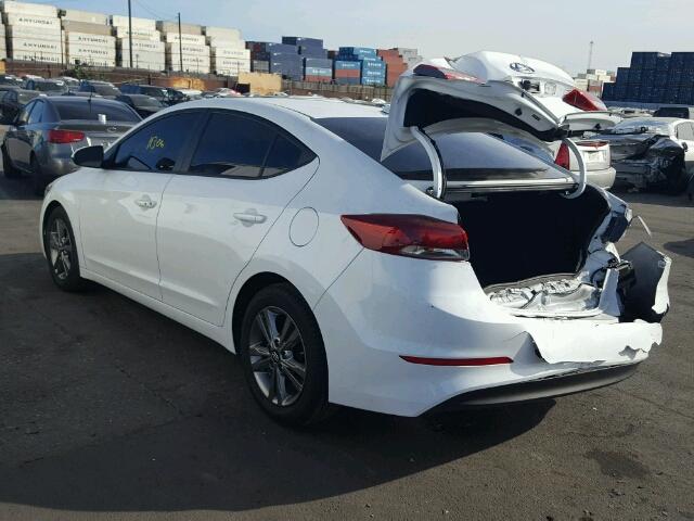 5NPD84LF7HH162840 - 2017 HYUNDAI ELANTRA SE WHITE photo 3