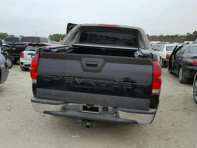 3GNEK13T83G296467 - 2003 CHEVROLET AVALANCHE BLACK photo 10