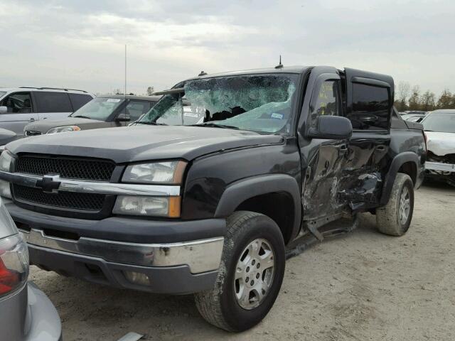 3GNEK13T83G296467 - 2003 CHEVROLET AVALANCHE BLACK photo 2