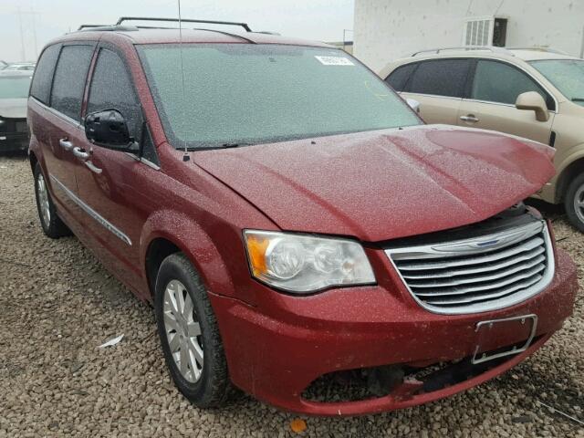 2C4RC1CG6CR411894 - 2012 CHRYSLER TOWN & COU RED photo 1