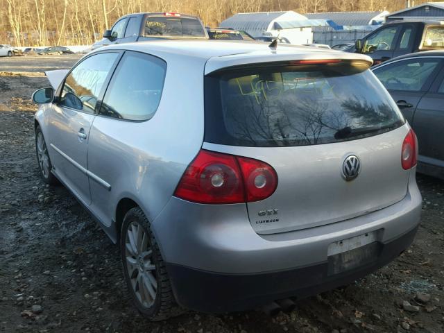 WVWFV71K96W117599 - 2006 VOLKSWAGEN NEW GTI GRAY photo 2