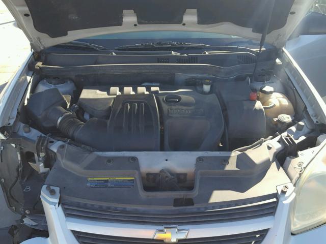 1G1AK55FX77373095 - 2007 CHEVROLET COBALT LS SILVER photo 7