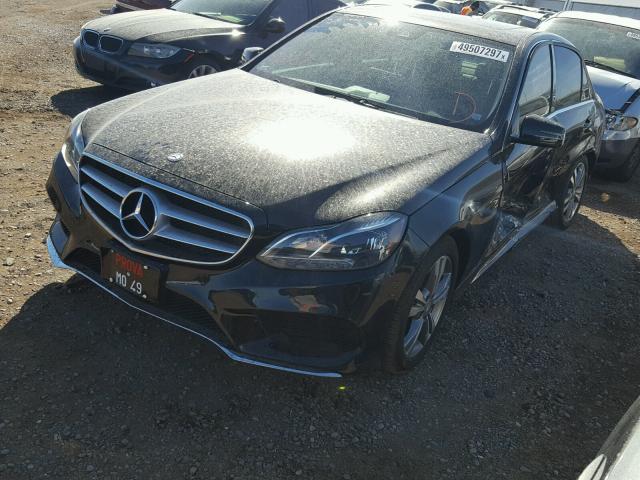 WDDHF9HB9EA946536 - 2014 MERCEDES-BENZ E 250 BLUE BLACK photo 2