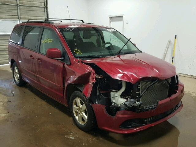 2D4RN3DG5BR710461 - 2011 DODGE GRAND CARA MAROON photo 1