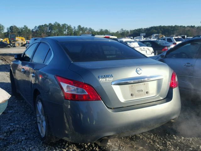 1N4AA5AP4AC862105 - 2010 NISSAN MAXIMA S GREEN photo 3