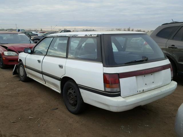 4S3BJ6337P9945385 - 1993 SUBARU LEGACY L WHITE photo 3