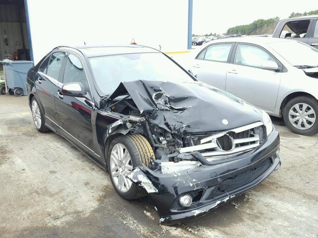 WDDGF54X09R083025 - 2009 MERCEDES-BENZ C 300 BLACK photo 1