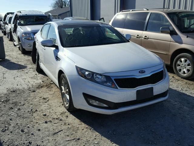 5XXGN4A79DG252286 - 2013 KIA OPTIMA EX WHITE photo 1