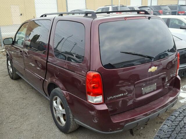 1GNDV33129D106861 - 2009 CHEVROLET UPLANDER L MAROON photo 3