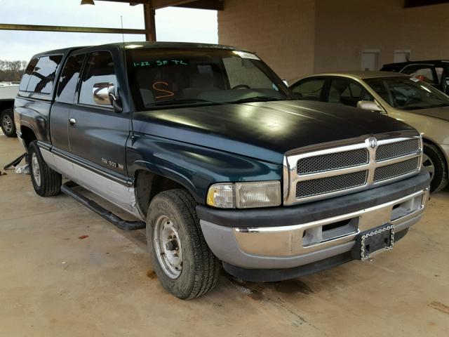 3B7HC13Y3TG179863 - 1996 DODGE RAM 1500 GREEN photo 1