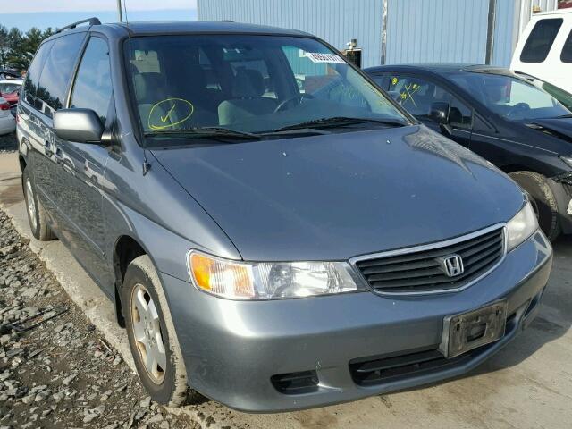 2HKRL1860YH579566 - 2000 HONDA ODYSSEY EX BLUE photo 1