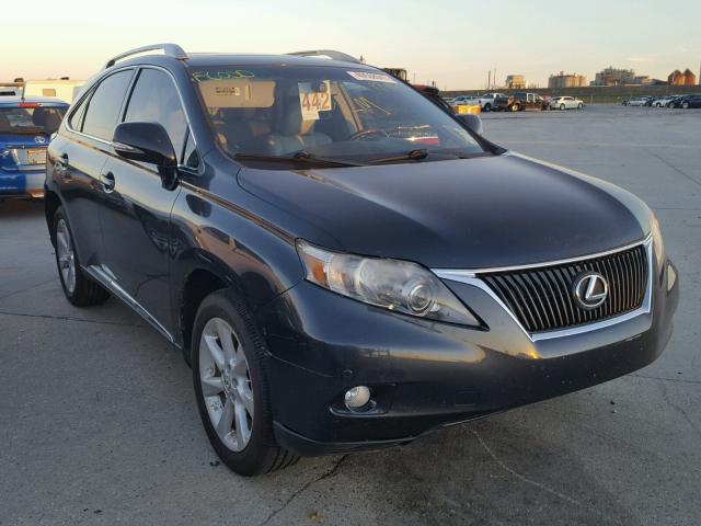 2T2BK1BA3BC102685 - 2011 LEXUS RX 350 CHARCOAL photo 1