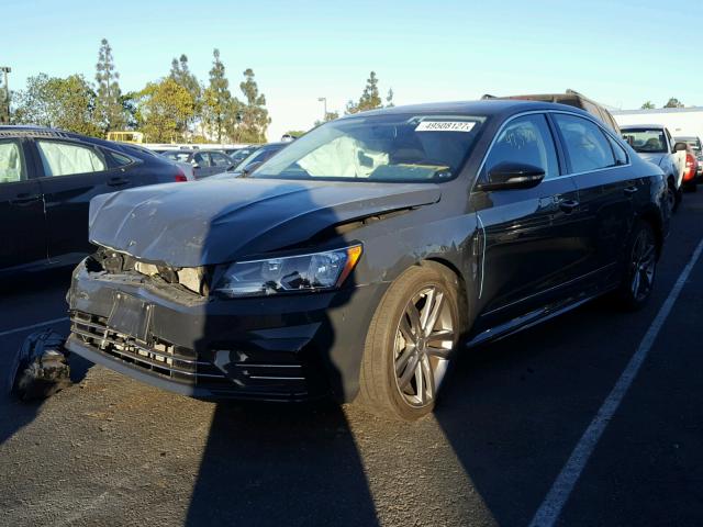 1VWAT7A31GC061439 - 2016 VOLKSWAGEN PASSAT S Grau Foto 2