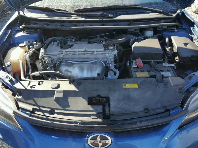 JTKJF5C72FJ004023 - 2015 TOYOTA SCION TC 蓝色 照片 7