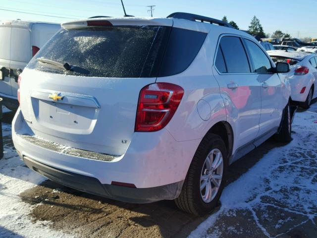 2GNALCEK7H1571788 - 2017 CHEVROLET EQUINOX LT WHITE photo 4