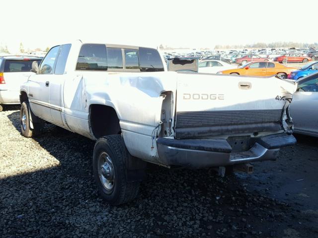 1B7KF2364YJ149388 - 2000 DODGE RAM 2500 WHITE photo 3