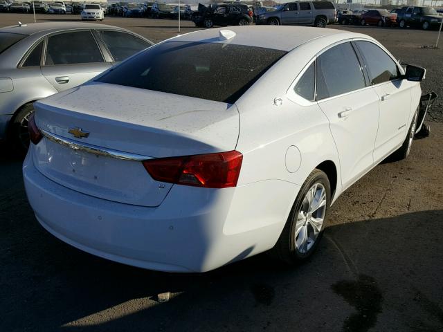 2G1115SL9F9234408 - 2015 CHEVROLET IMPALA LT WHITE photo 4