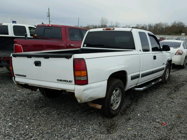 1GCEC19T3YZ243499 - 2000 CHEVROLET SILVERADO WHITE photo 4