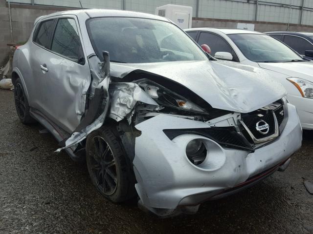 JN8DF5MV9ET150671 - 2014 NISSAN JUKE NISMO SILVER photo 1