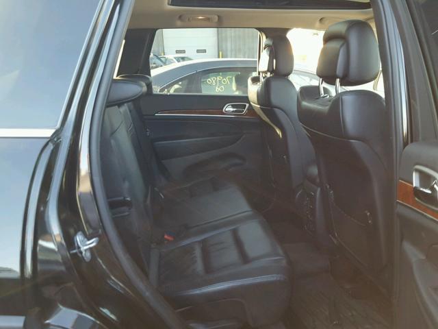 1C4RJFBG6CC302705 - 2012 JEEP GRAND CHER BLACK photo 6