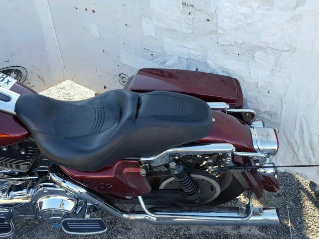 1HD1KB4198Y681333 - 2008 HARLEY-DAVIDSON FLHX RED photo 6