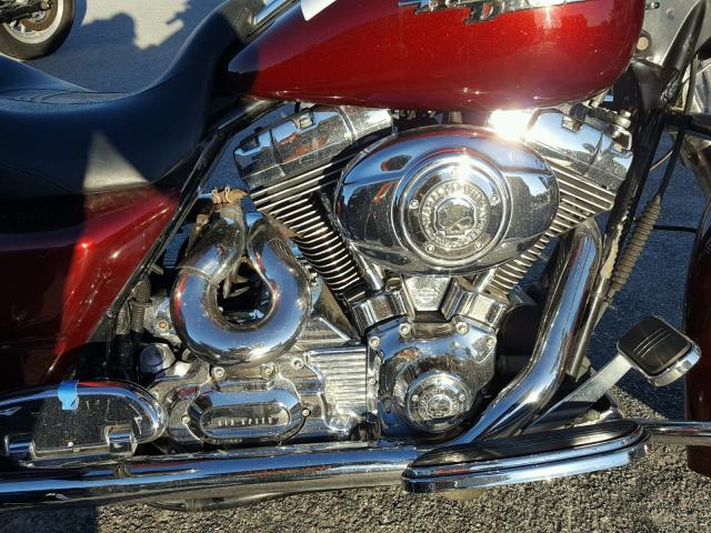 1HD1KB4198Y681333 - 2008 HARLEY-DAVIDSON FLHX RED photo 9