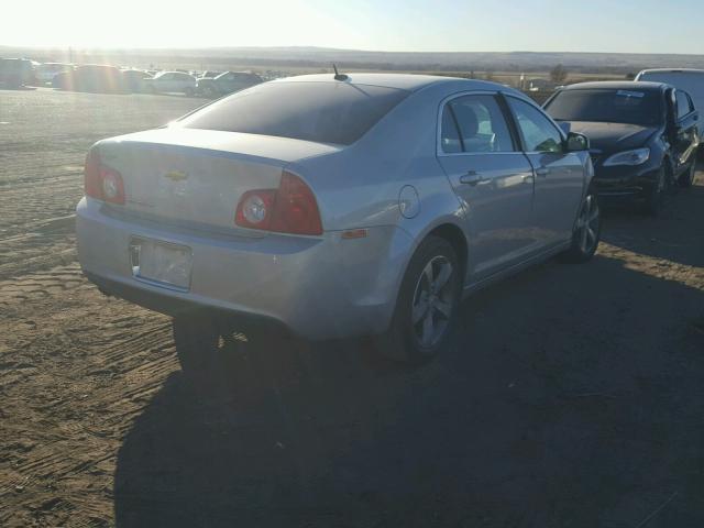 1G1ZC5E14BF378053 - 2011 CHEVROLET MALIBU 1LT SILVER photo 4