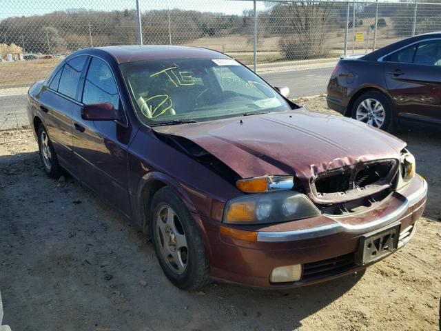 1LNHM87A71Y711052 - 2001 LINCOLN LS 勃艮第红 照片 1