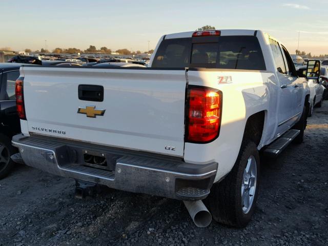 1GC1KWE81FF642023 - 2015 CHEVROLET SILVERADO WHITE photo 4