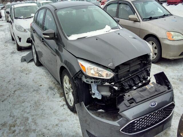 1FADP3K25FL278404 - 2015 FORD FOCUS SE GRAY photo 1